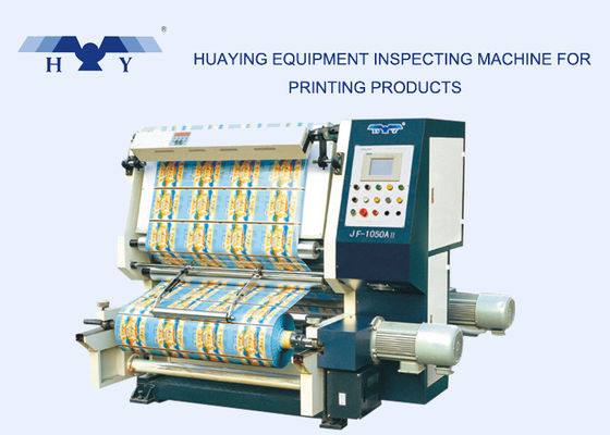 qualité  Floating Roller System Inspection Rewinding Machine With Touch Screen usine