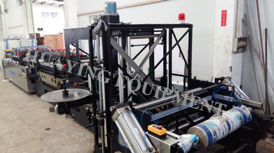 Machine à emballer de poche pour l'emballage alimentaire, sachet en plastique faisant à machine le double dispositif de coupeur