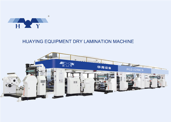 Industrial Multi-Layer Dry Laminating Machine Solventless CPE / AL